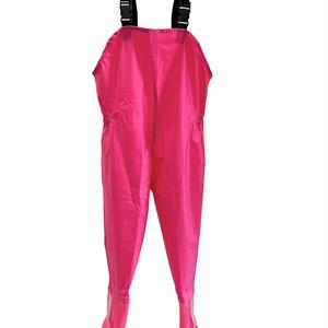 Kids chest wader boots Nylon waterproof fishing low price for children